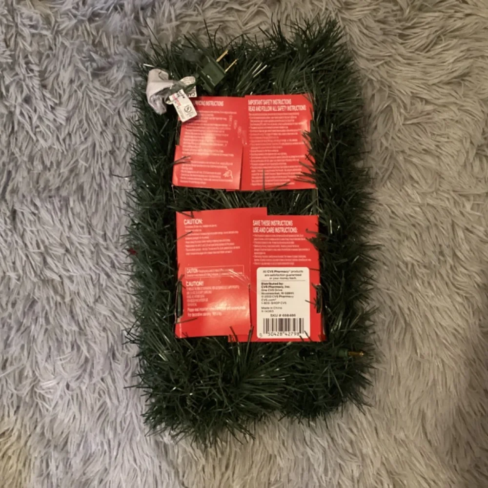 Merry Brite 18 Foot Lighted Garland New